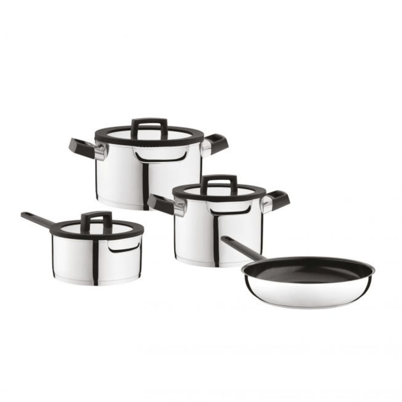 BergHOFF Pannenset 7-delige Kookpottenset Downdraft | Uqonic Essentials