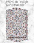 Bohoria Dienblad Dienblad met print - 2-delige set - 25×16cm | Marrakech