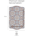 Bohoria Dienblad Dienblad met print - 2-delige set - 25×16cm | Marrakech