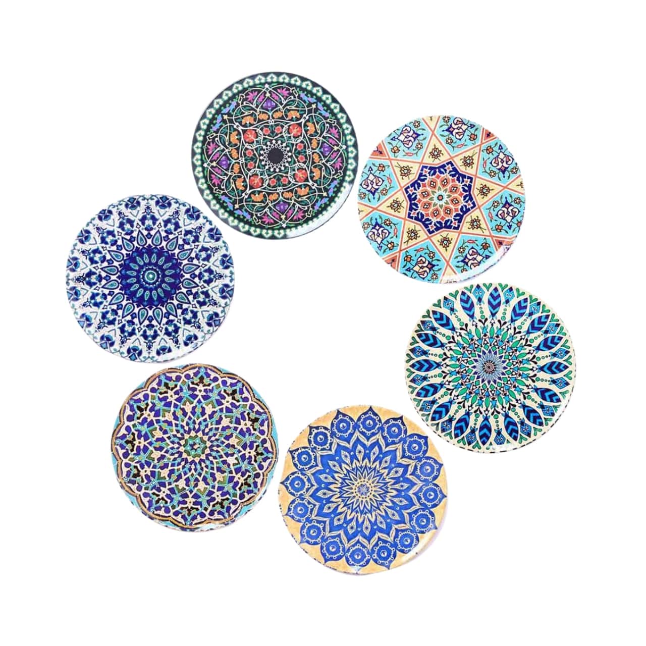 WMF Glasplaat Glazen Onderzetters Onderzetters Set 6st LoftBar Roestvrij Staal Frosted WMF Glasplaat Glazen Onderzetters Onderzetters Set 6st LoftBar Roestvrij Staal Frosted