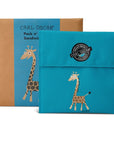 Carl Oscar Lunchbox kinderen Sandwich bag - Giraffe | Pack n' Snack
