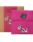 Carl Oscar Lunchbox kinderen Sandwich bag - Koe | Pack n' Snack