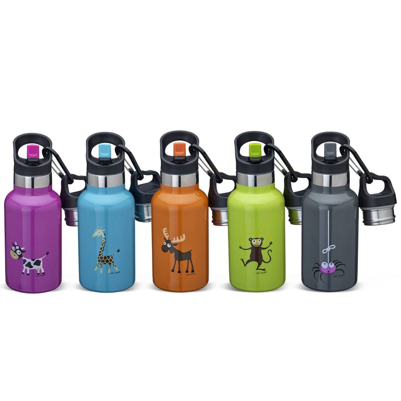 Carl Oscar Thermosflessen kinderen Thermosfles - 0.35L - Giraffe | TempFlask