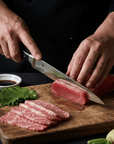 Ed Mahony Groentenmes Sashimi & Vleesmes| Izumi Ichiago