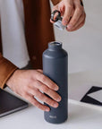 Equa Drinkfles Drinkfles 0.68l | Dark Grey Smart