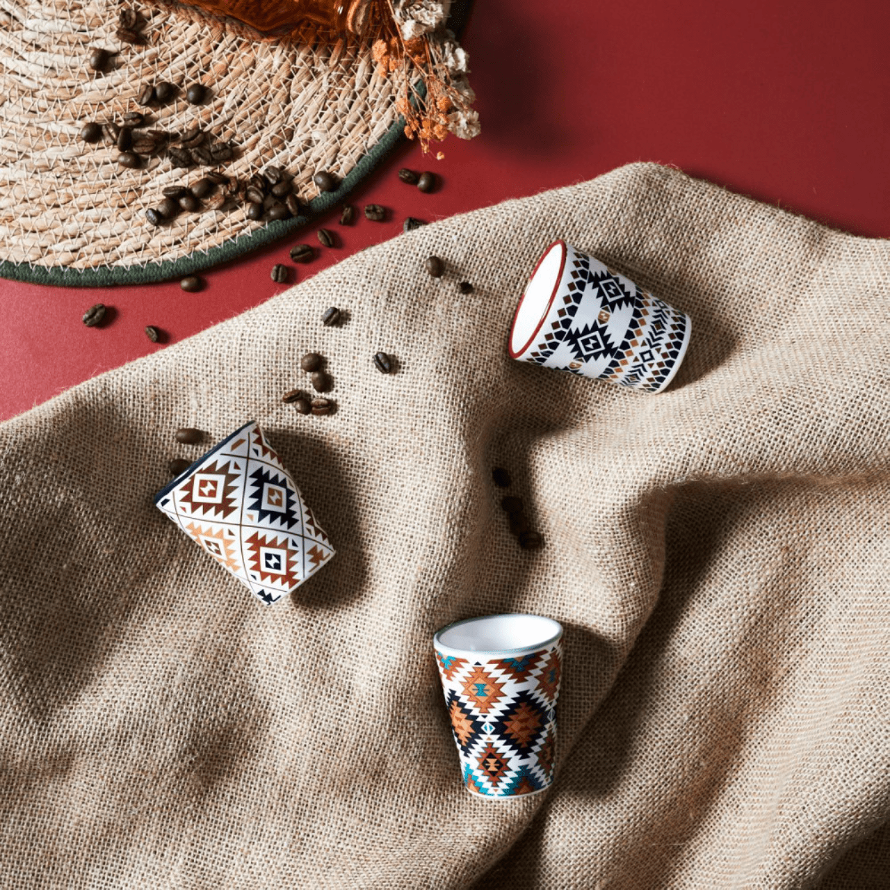 Home Deco Factory Koffie- en Theemokken Espressokopjes 4-delige set| Original