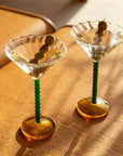 &klevering Champagneglazen Champagneglazen - 2-delige set | Coupe Perle