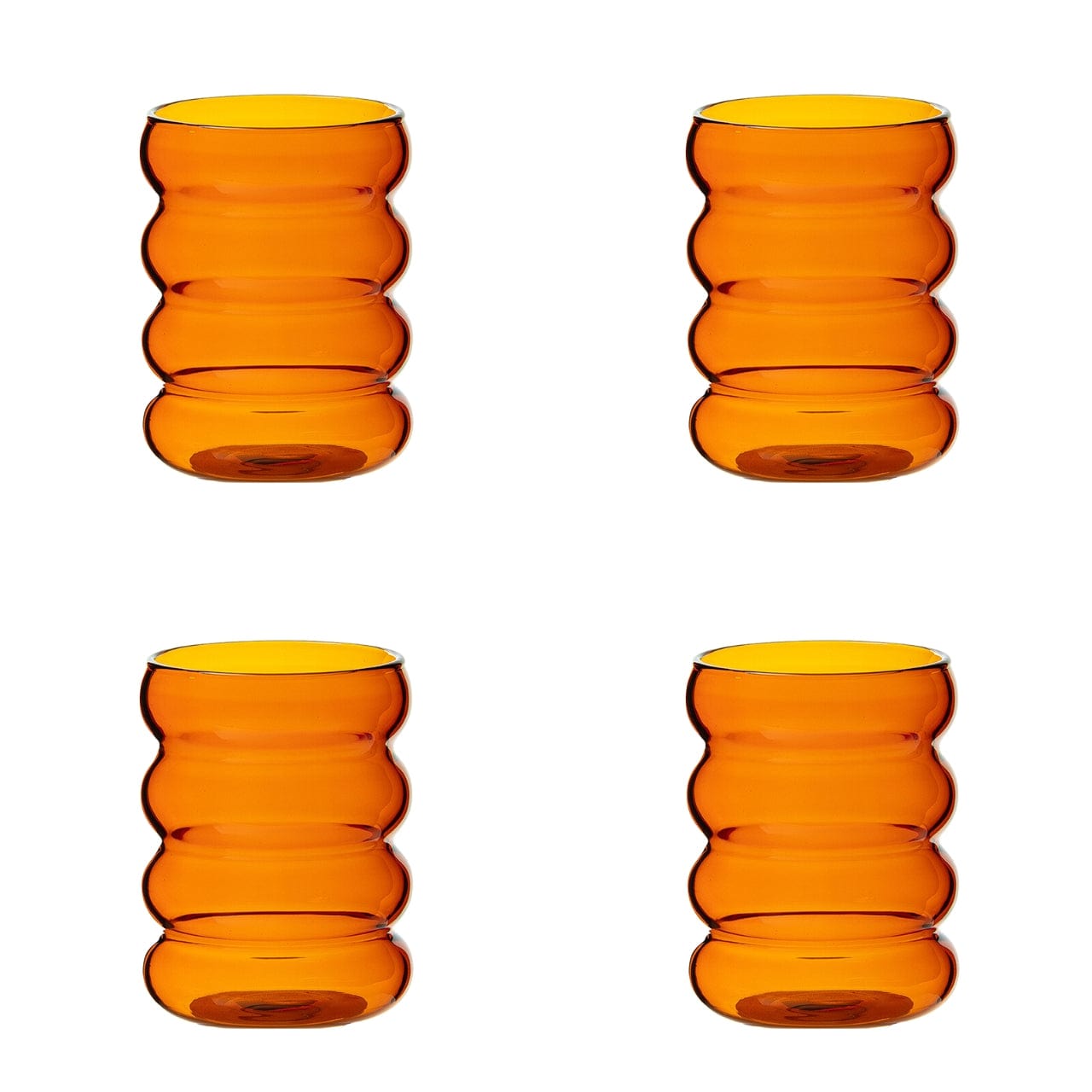 Maison Saar Drinkglas Drinkglas 4-delige set - 34cl | Waves Drinkglas 2-delige set - 34cl | Waves
