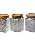 Maison Saar Voorraadpotten Voorraadpotten - 3-delige set - 0.75 liter