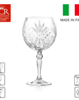 RCR - Cristalleria Italiana Glazen Gin tonic glazen 65cl - 6-delige set | Melodia