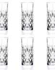 RCR - Cristalleria Italiana Glazen Longdrinkglazen - 6-delige set - 36cl | Melodia