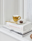 Urban Nature Culture Koffie- en Theemokken Espressokop 5cl - set van 2 - Goud | Good Morning