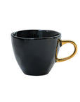 Urban Nature Culture Koffie- en Theemokken Koffie & Theekop 20cl- 2-delige set - Zwart | Good Morning