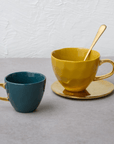 Urban Nature Culture Koffie- en Theemokken Koffie & Theekop 20cl- Turkoois | Good Morning