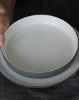 Archive Studio Borden Bord 22cm - 2-delige set | Donkergrijs