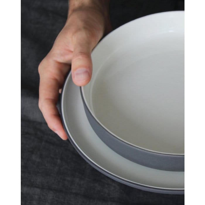 Archive Studio Borden Bord 22cm - 2-delige set | Donkergrijs