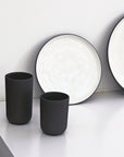 Archive Studio Koffie- en Theemokken Mok 220ml - 2-delige set | Donkergrijs