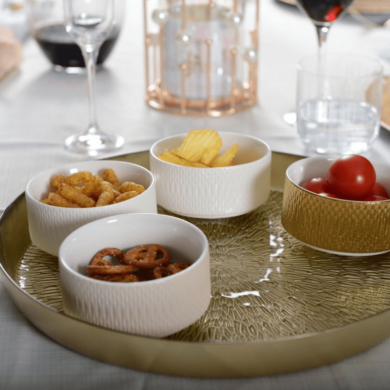 Aulica Dienblad Dienblad 35cm | Goud