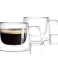 Aulica Koffie- en Theemokken Koffie- & theekop 250ml - 2-delige set - Dubbelwandig