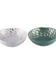 Aulica Saladeschaal Saladeschaal 22cm - 2-delige set | Nature chique
