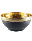 Aulica Saladeschaal Saladeschaal 28x13cm | Black & Gold