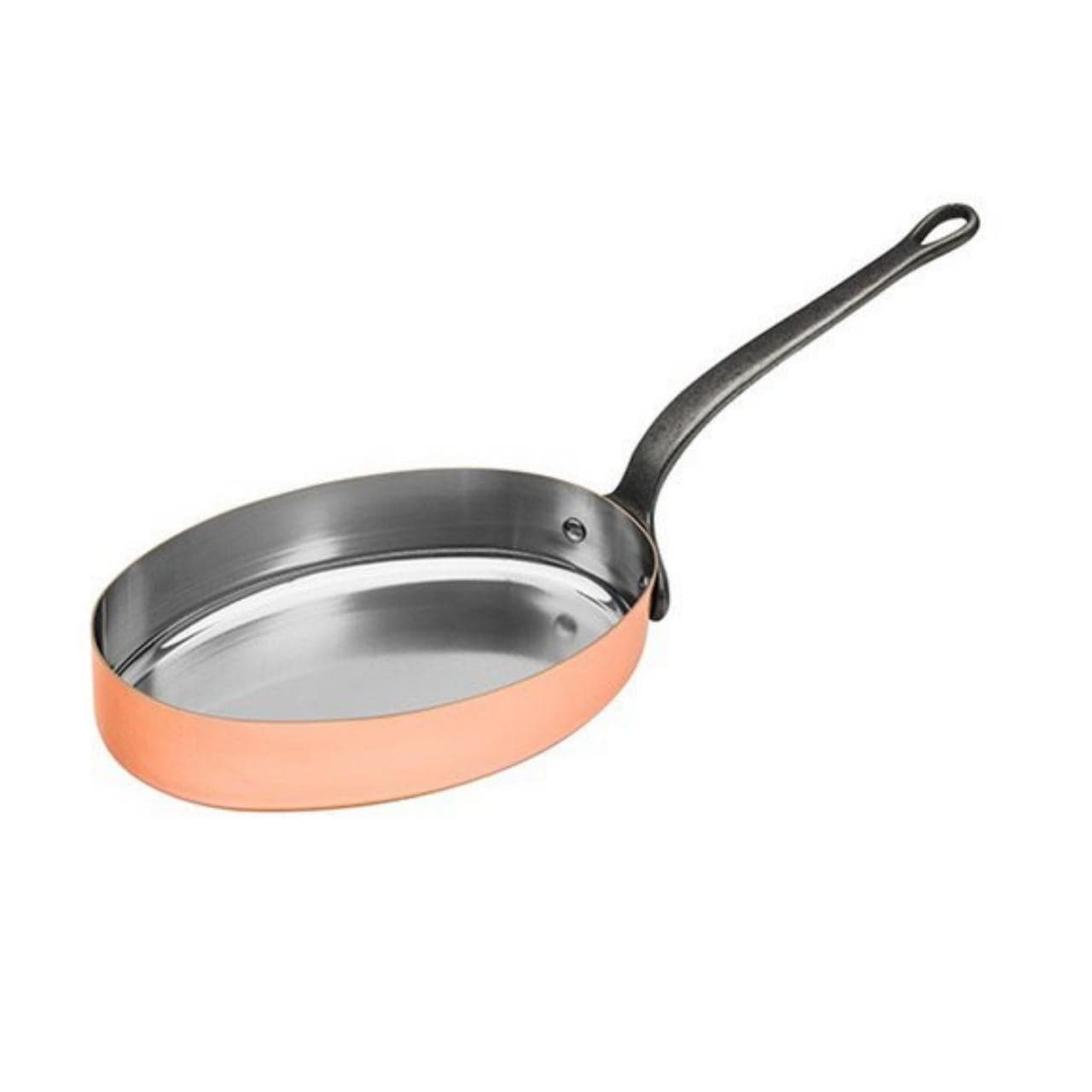 Baumalu Ovenschaal Koekenpan ovaal - 20cm - Koper