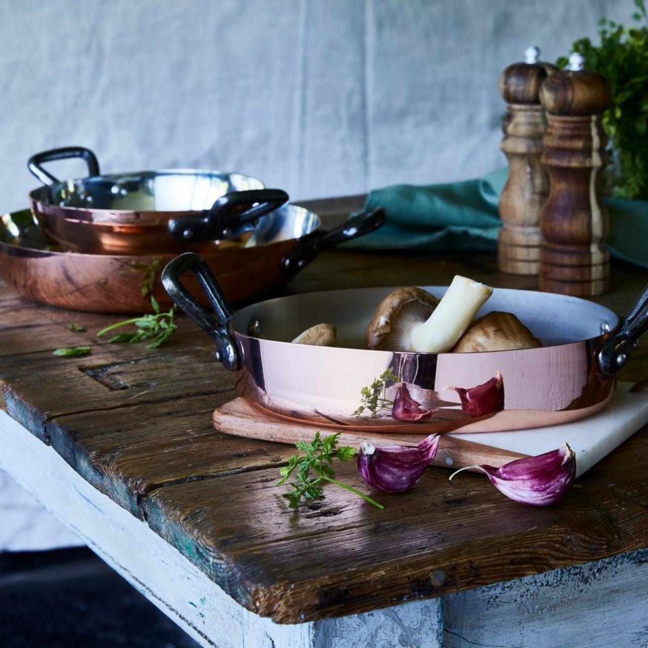 Baumalu Ovenschaal Ovenschaal ovaal - 20cm - Koper