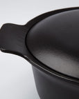 Berghoff Kookpan Ovale kookpot met deksel - Zwart | Ron