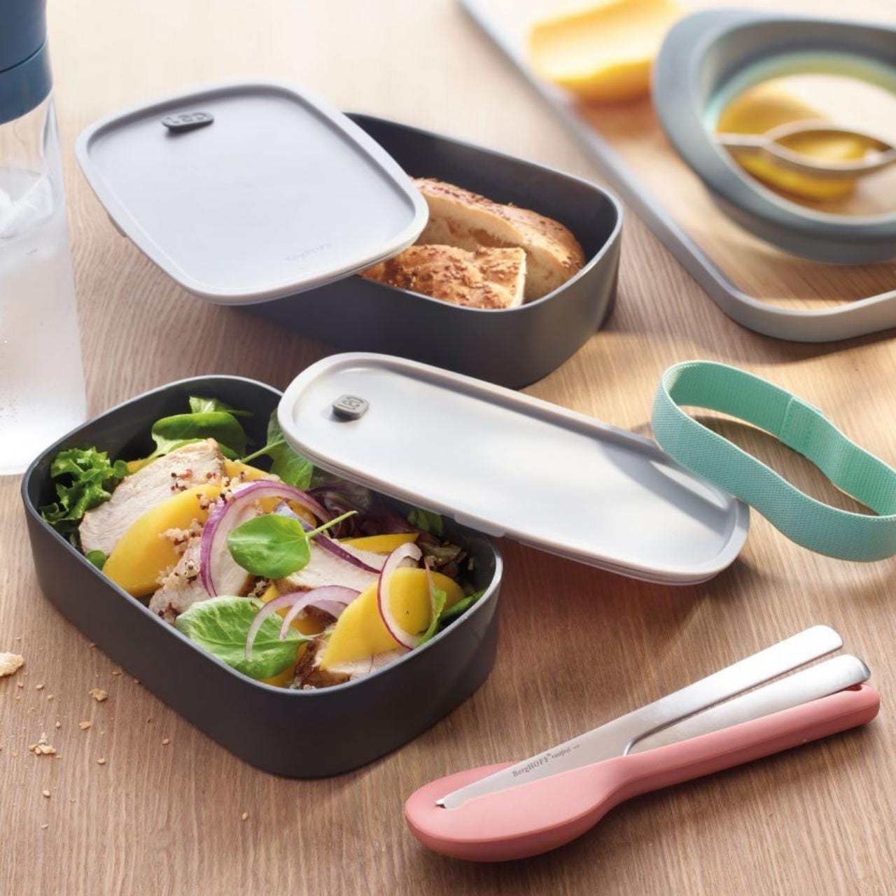 BergHOFF Lunchbox Lunchbox 0,8L - 2-delige set | Leo