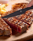 Laguiole Steakmessen Steakmessen - 4-delige set | Zwart