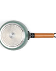 Livoo Kookpan Steelpan 18cm - Houten handvat