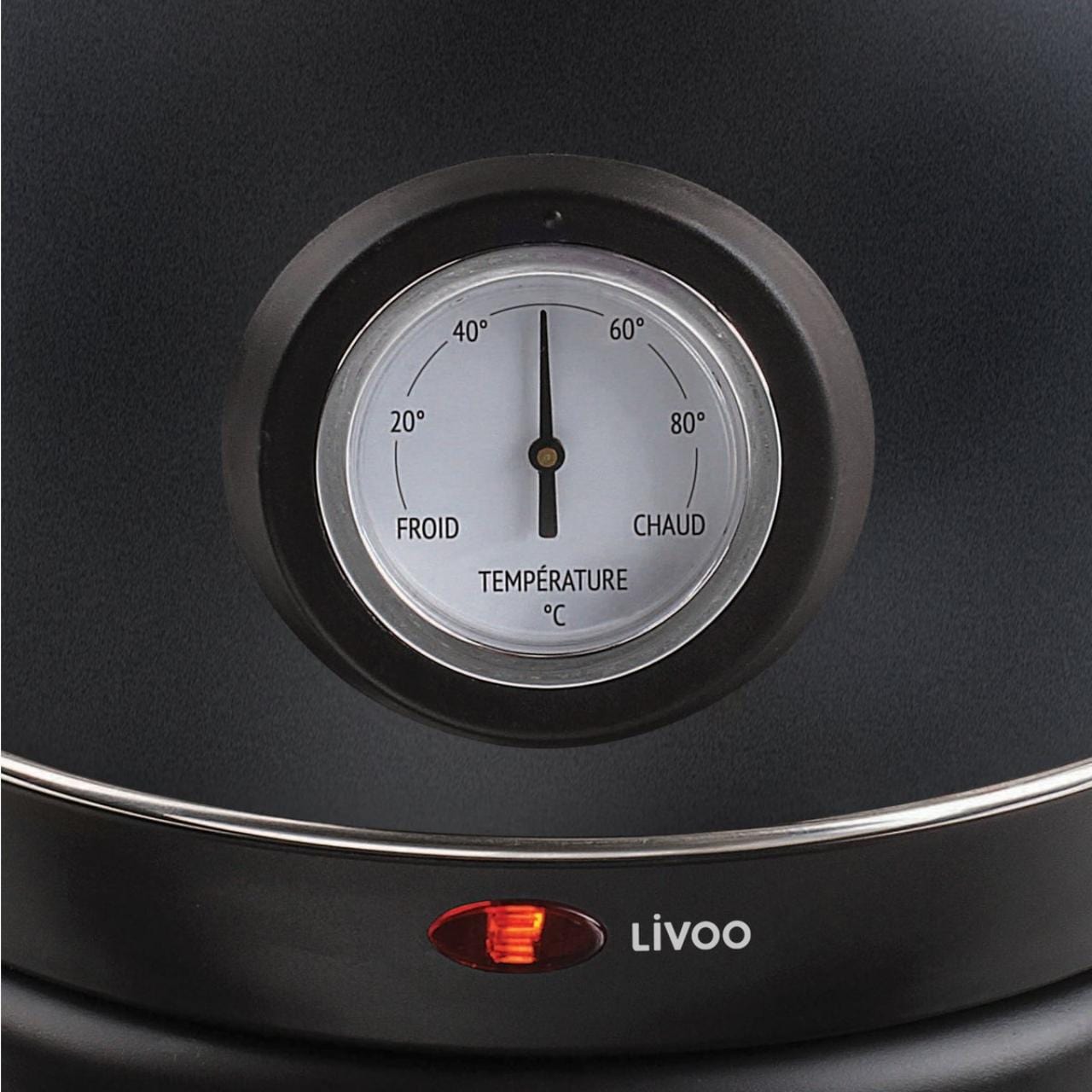 Livoo Waterkoker Waterkoker met thermometer -1,8L