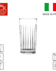 RCR - Cristalleria Italiana Longdrinkglazen Longdrinkglas 44cl - 6-delige set | Timeless