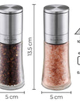 Silberthal Peper- en zoutmolen Peper- en zoutmolen - 2-delige set - 13,5cm
