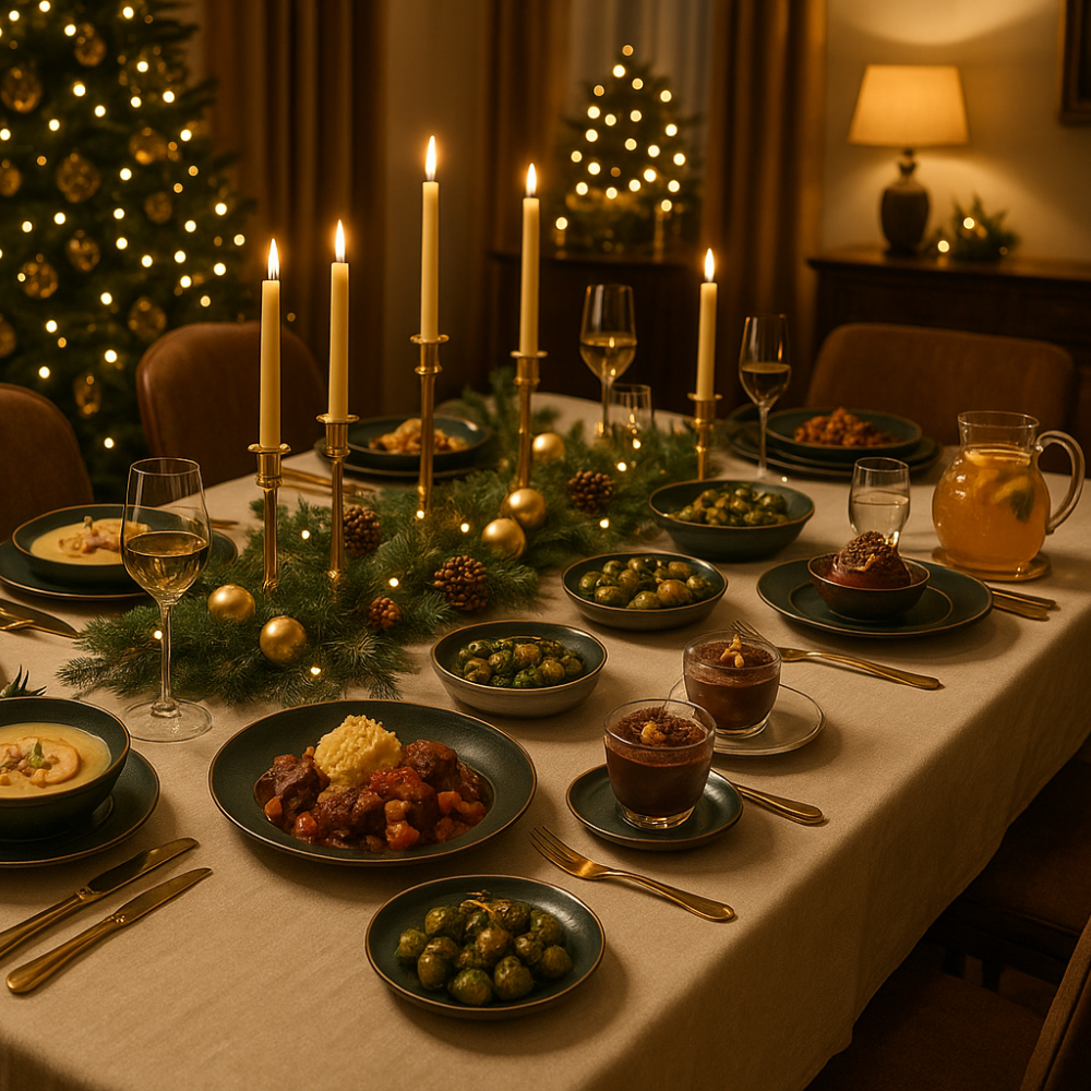 Het Benanoso Kerstmenu – koken, dineren en wonen in stijl