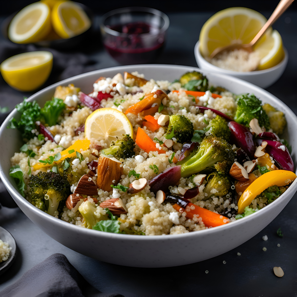 Verfrissende Mediterrane couscous salade