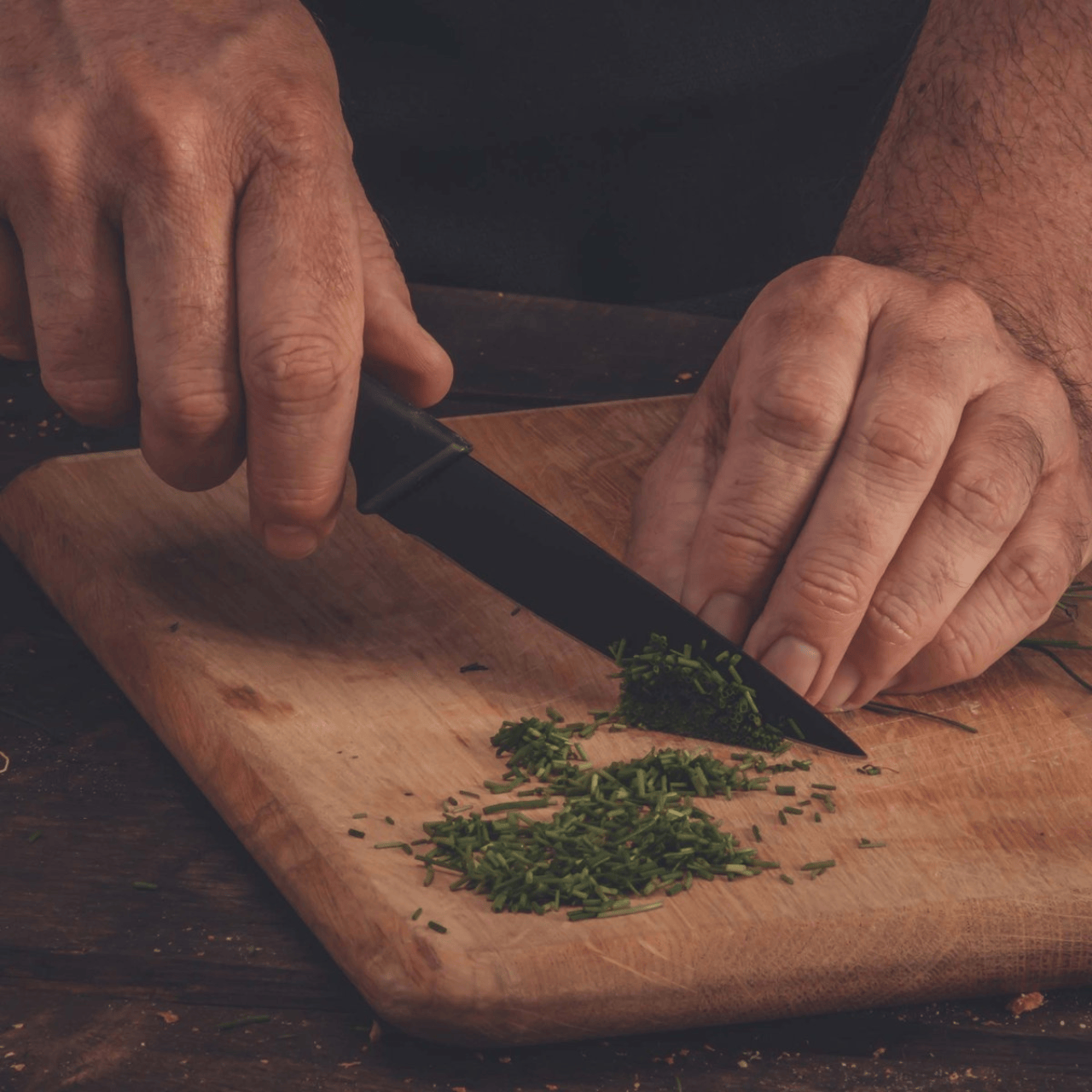 Officemes 24 cm – Zwart RVS | Black Edition