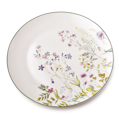 Affekdesign Dinnerbord Dinnerbord - 27cm met Bloemenpatroon | Faccia Verde