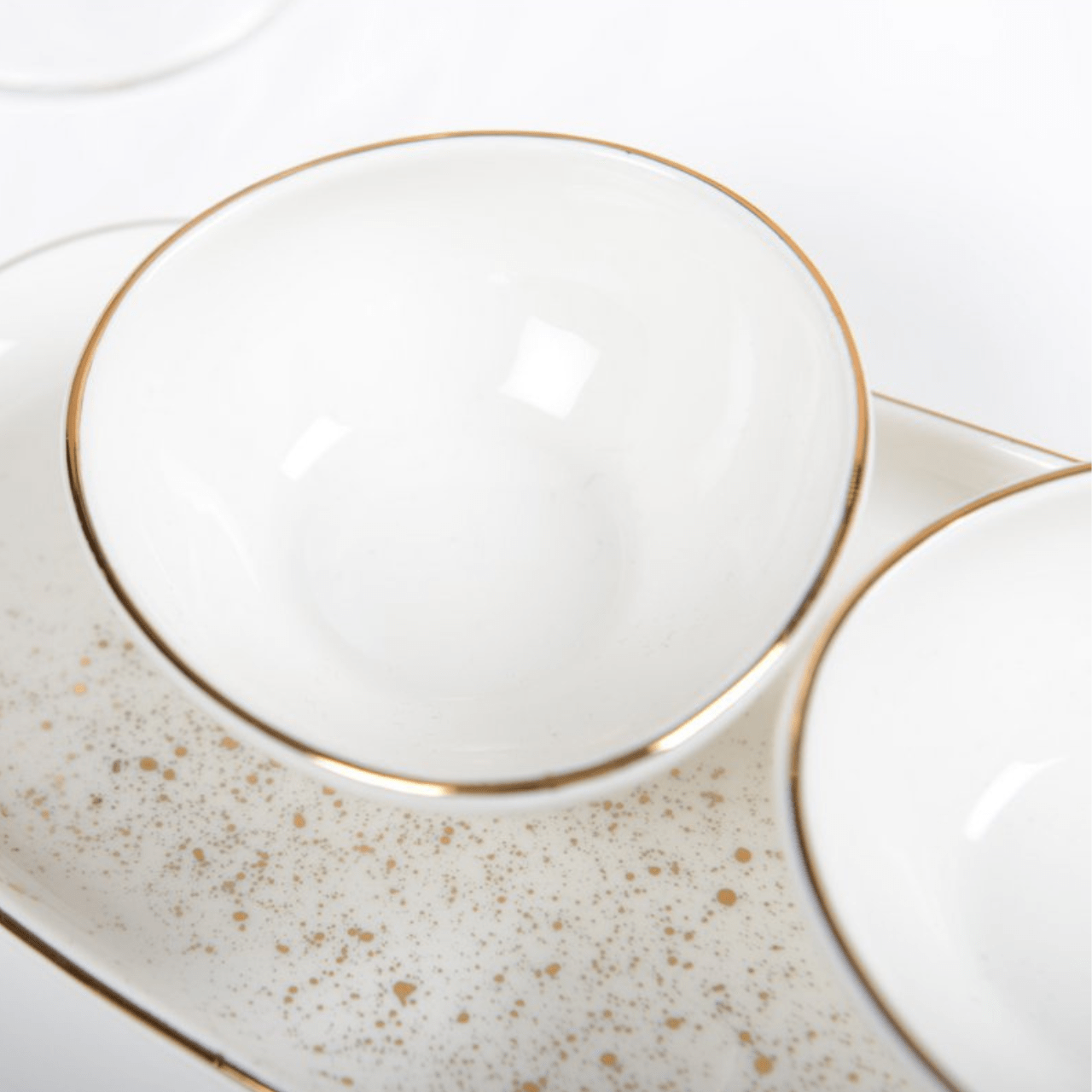 Aulica Kommetjes Snack- en tapasschaal - 5-delige set | White