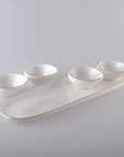 Aulica Kommetjes Snack- en tapasschaal - 5-delige set | White