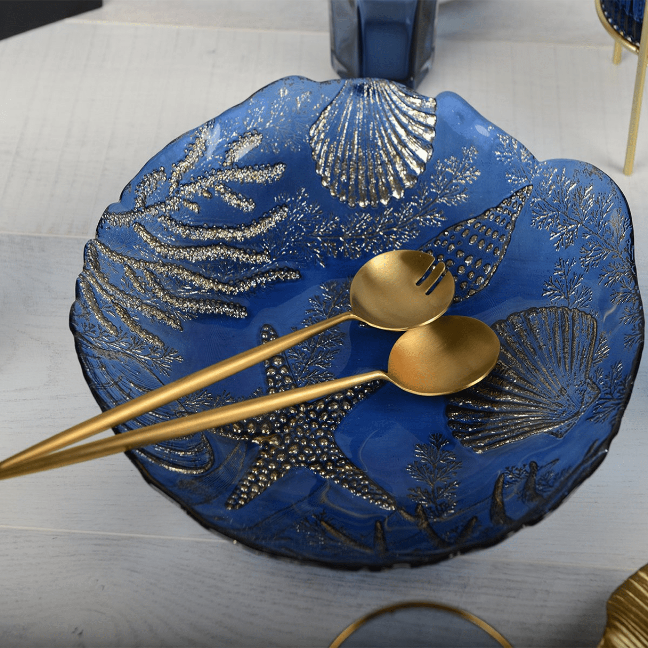 Aulica Saladebestek Saladebestek 2-delig - Goud