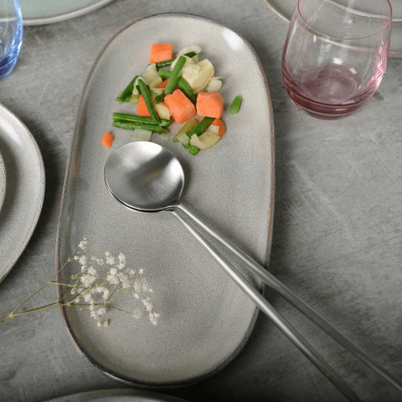 Aulica Saladebestek Saladebestek 2-delig - Zilver