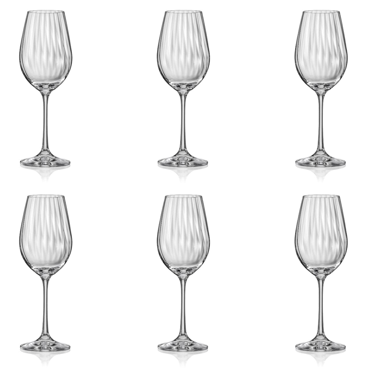 Aulica Wijnglazen Wijnglazen 35cl - 6-delige set | Waterfall