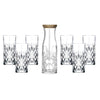 7-delige set - Karaf en 6 Longdrinkglazen | Melodia