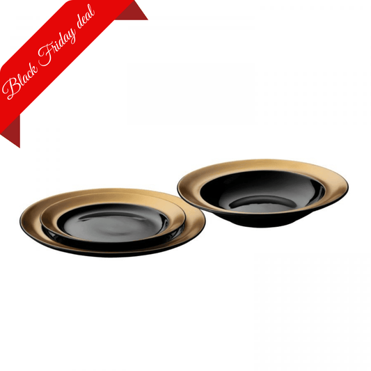 BergHOFF Borden Bordenset - Zwart - 3-delig | Gem