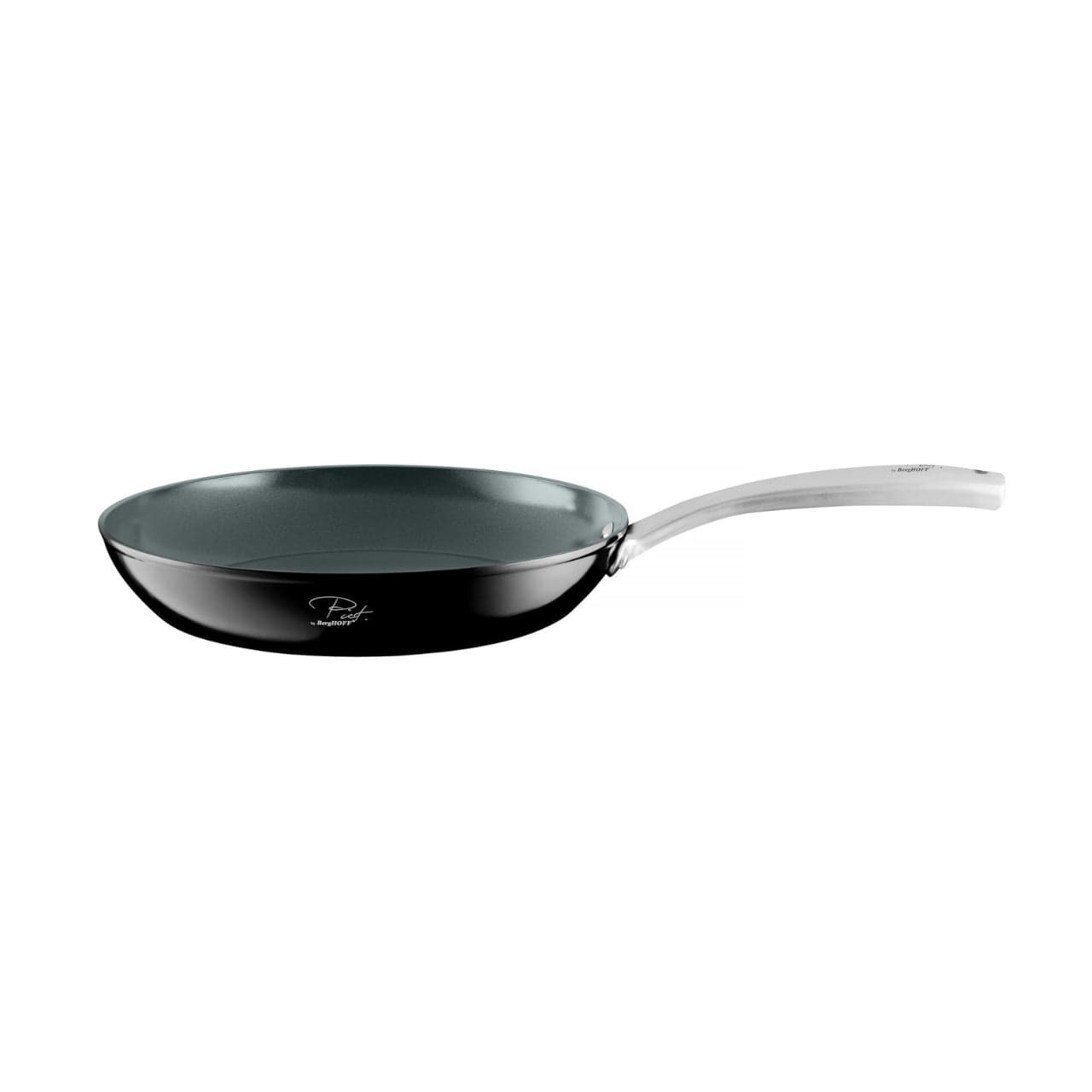 BergHOFF Braadpan Koekenpan 28cm - Recycled | Piet Huysentruyt Piet Huysentruyt, Koekenpan, 28cm, BergHOFF, Piet by BergHOFF, Gerecycled aluminium, Keramische coating, Energiezuinig koken, Inductie, Ovenbestendig, Hygiënisch, Duurzaam, CeraGreen antiaanbaklaag, Gezond koken, Milieuvriendelijk