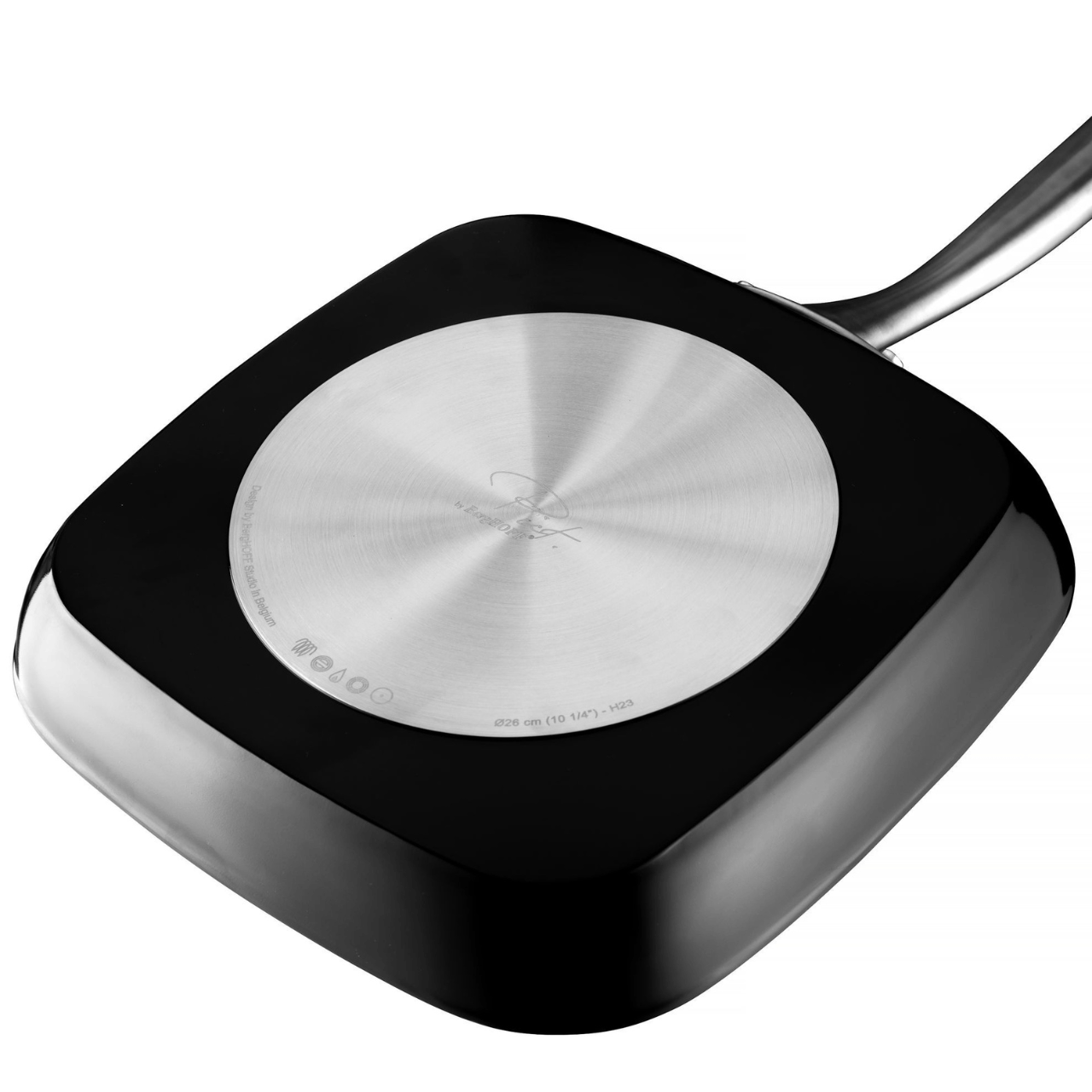 BergHOFF Grillpan Piet By BergHOFF Grillpan met antikleeflaag 26cm