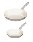 BergHOFF Koekenpan Koekenpannenset 20cm + 28cm - Balance MoonMist | Leo