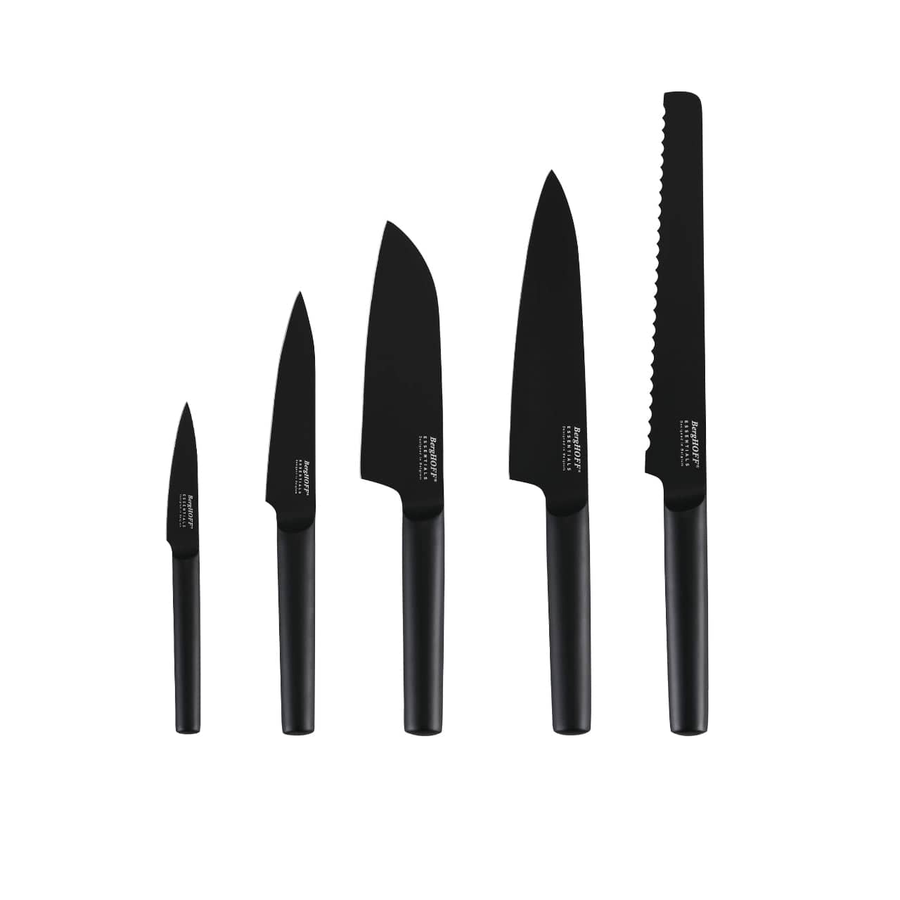 BergHOFF Messenset 5-delige messenset - Kuro | Essentials