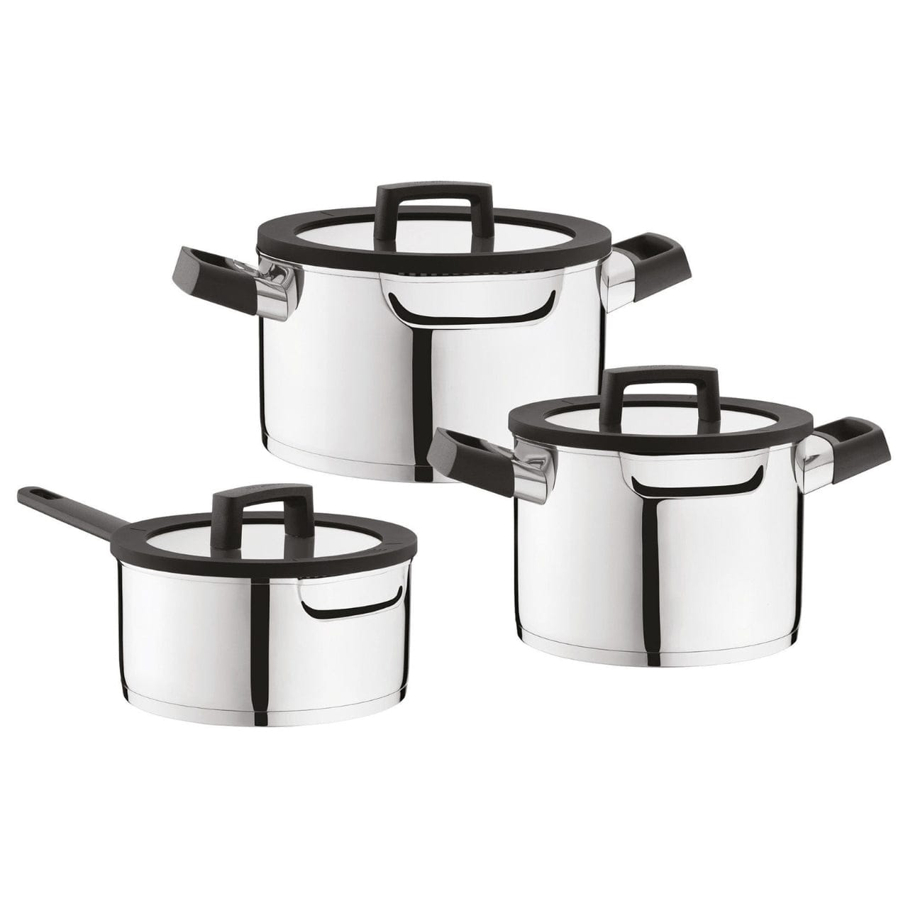 BergHOFF Pannenset 6-delige Kookpottenset Downdraft | Uqonic Essentials